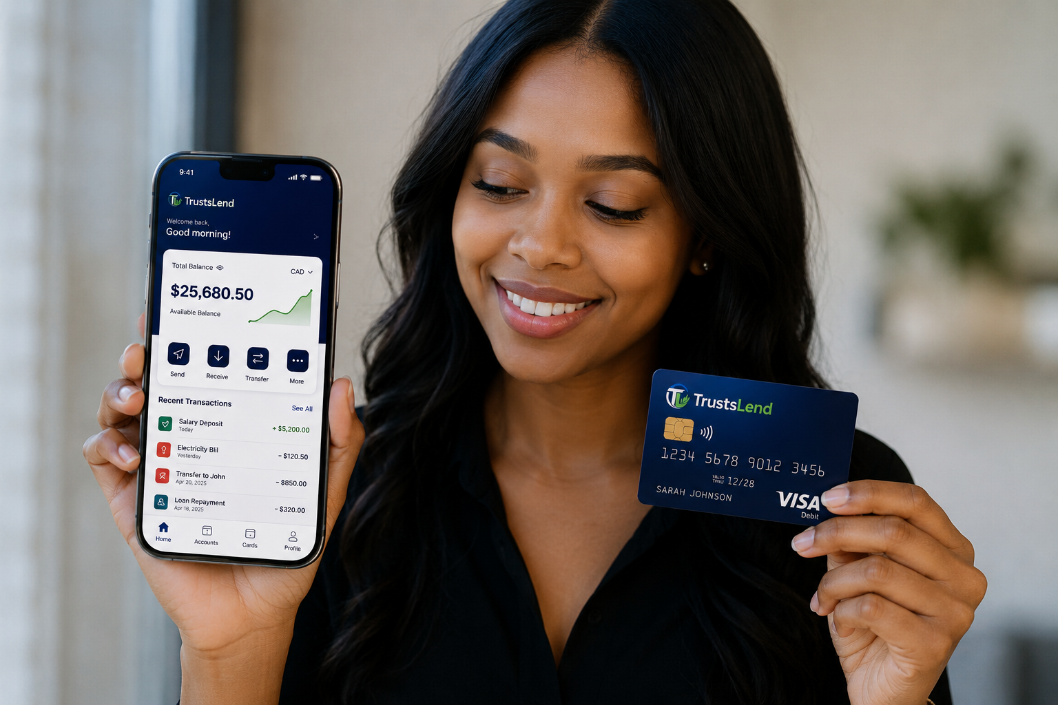 Modern banking experience